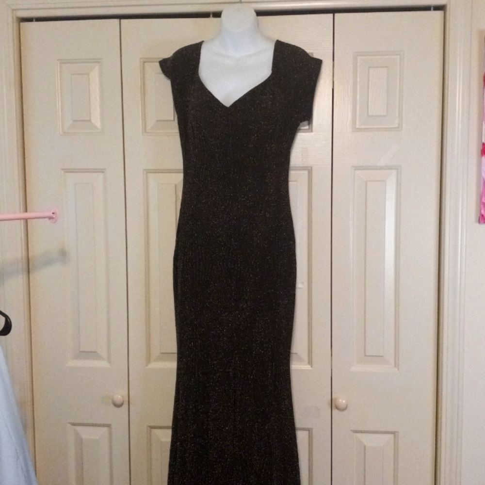 Gold Dust Evening Gown